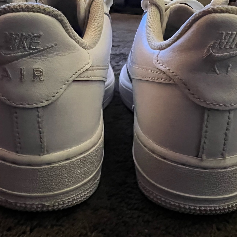 Nike Air force ones, white low, Size: 6Y,